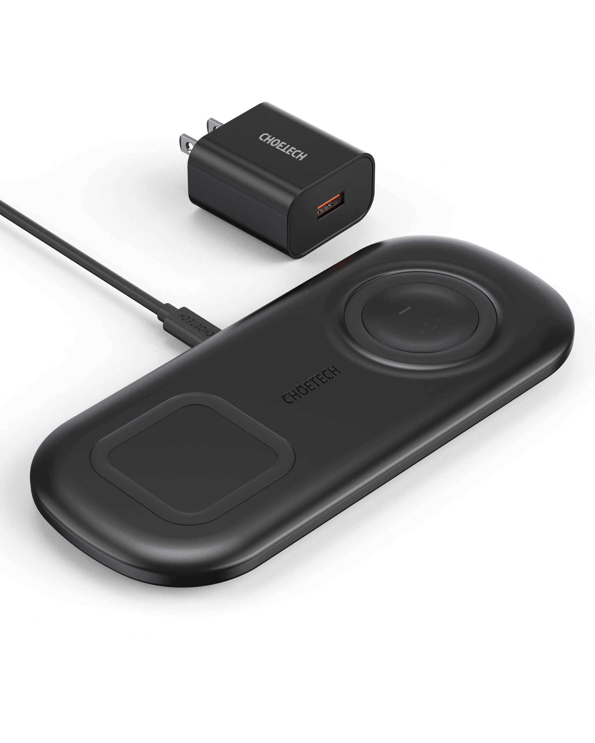 Choetech PowerDual 5-Coil Wireless Charger 10W (T535-S)