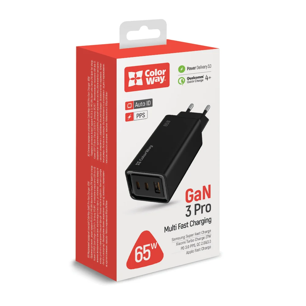 ColorWay GaN Power Delivery 65W