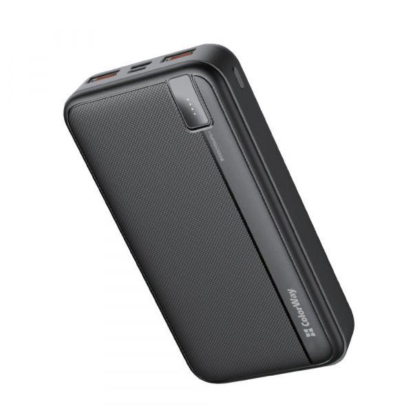 ColorWay Power Bank 20000 мА·год 22.5W High-Power (CW-PB200LPA4BK-PD)
