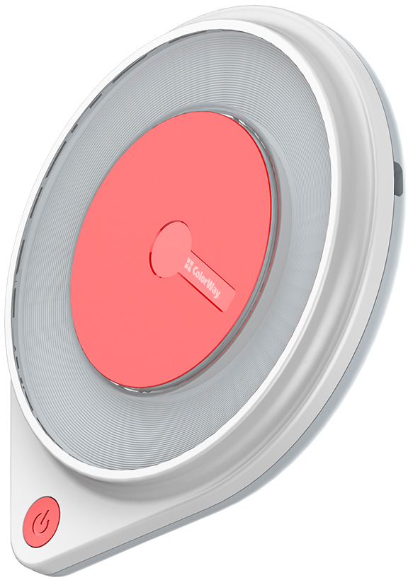 ColorWay Qi Fast Charger 10W with LED Lamp (CW-CHW20Q)