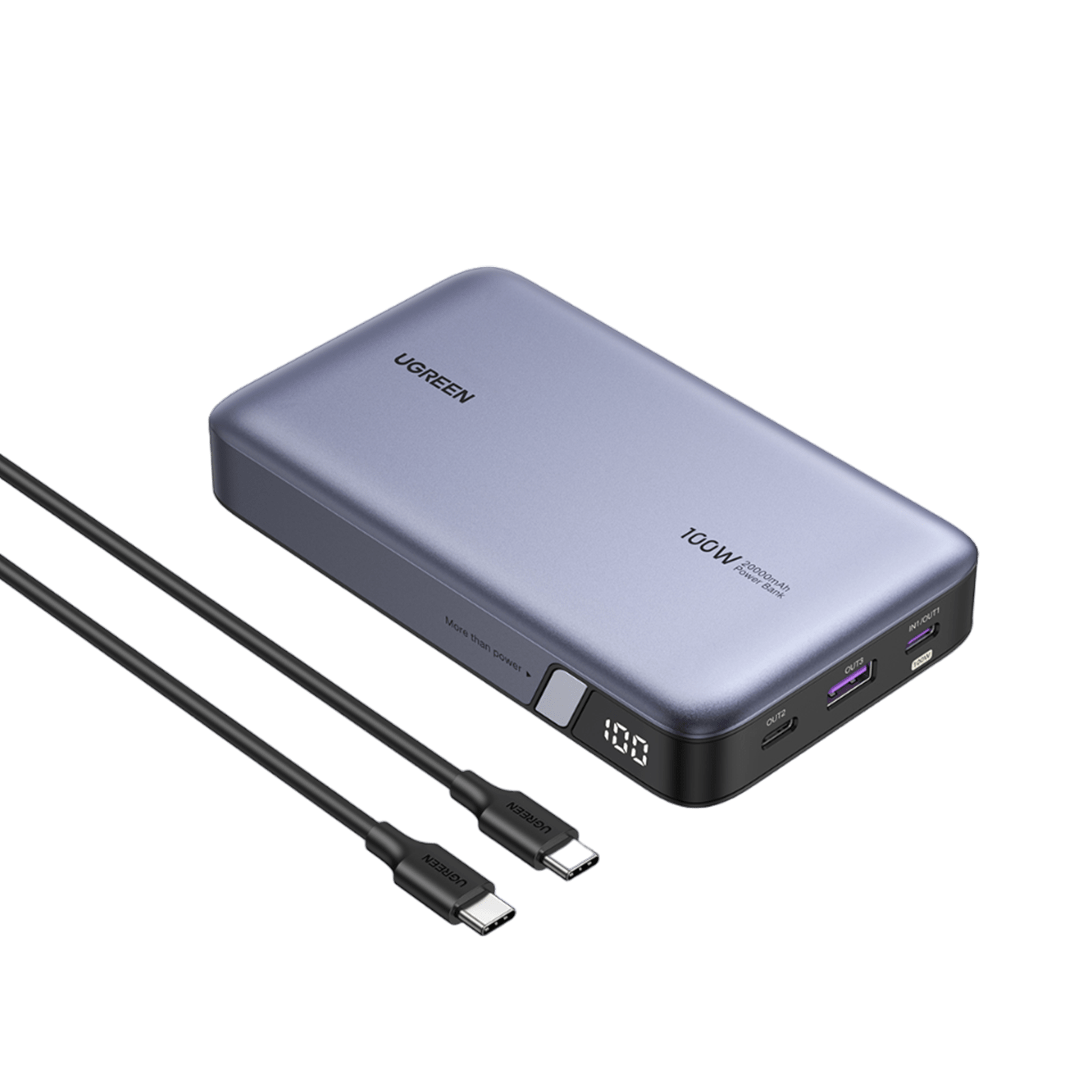 Ugreen Nexode Power Bank 20000 мА·год 100W
